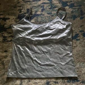 A tank top with a built in bra